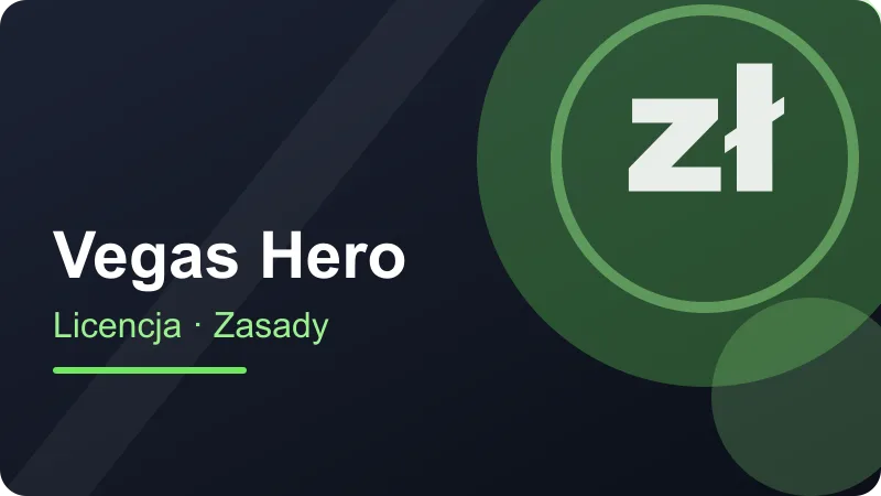 Zasady, VIP i Monety w Vegas Hero Casino Online – ilustracja sekcji Vegas Hero